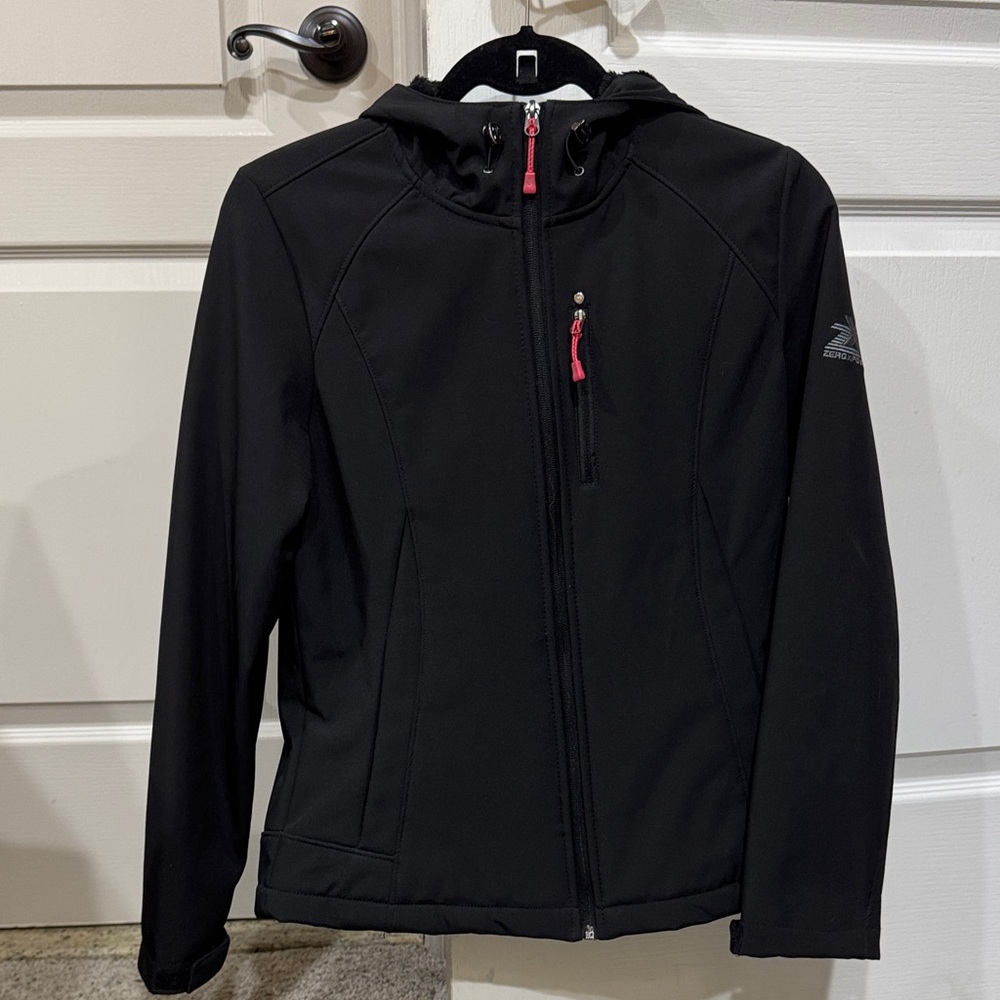 ZeroXposur Black Jacket with Pink Accents